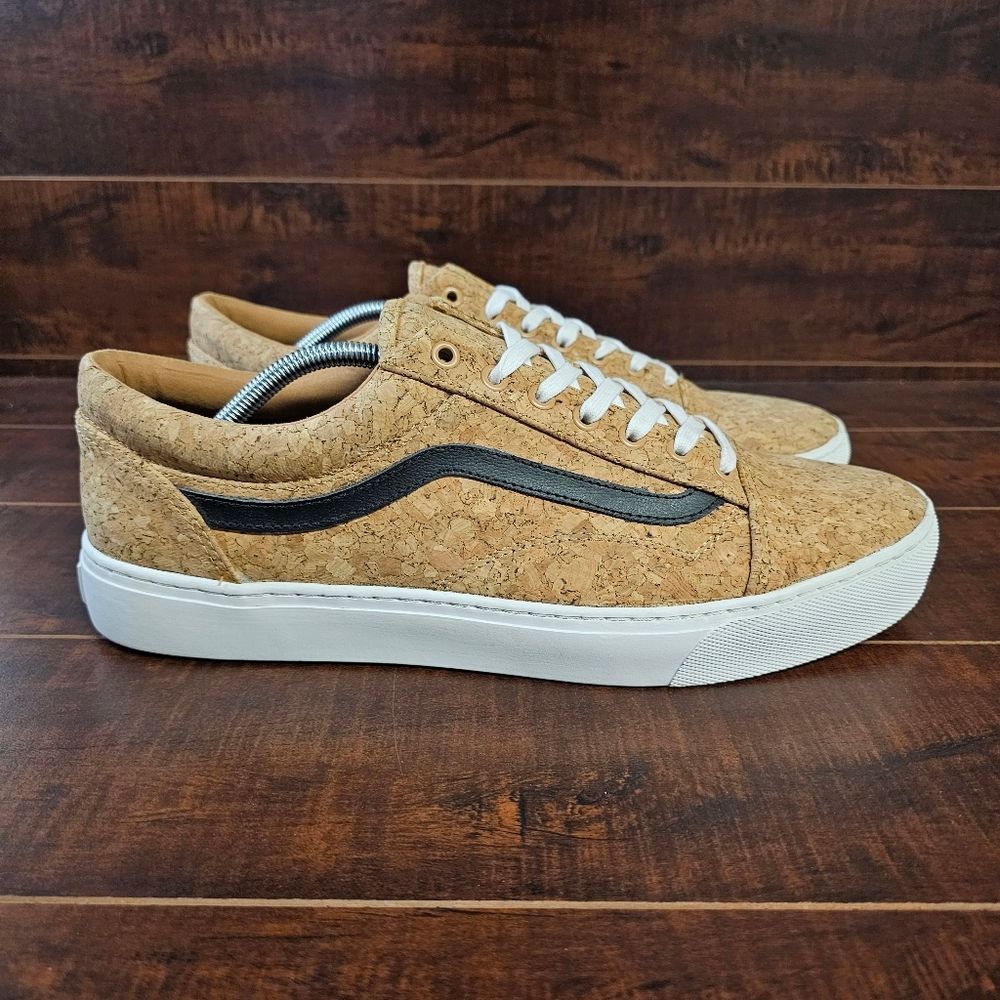 Vans Old School Cup 'Cork' Tan Black Size 13
